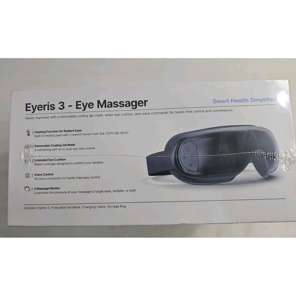 RENPHO Eyeris 3 Eye Massager with‎ Heat & Cooling - New Sealed Box - Picture 2 of 3